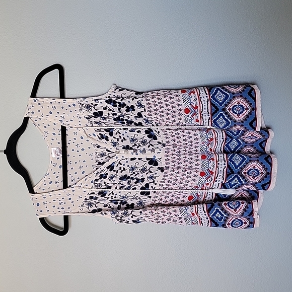 Bila Summer Gauze Breezy white small boho sleevless top - Picture 1 of 8